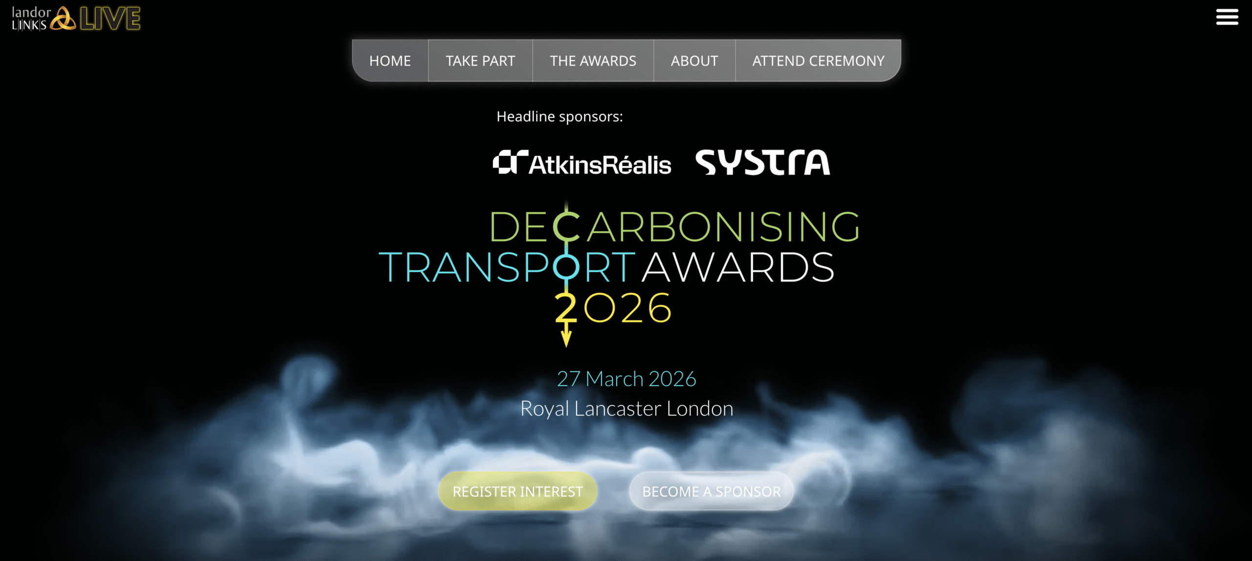 Decarbonising Transport Awards 2026