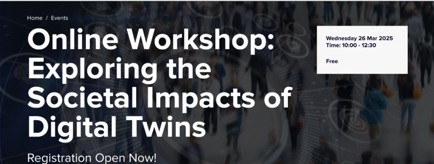 Exploring the Societal Impacts of Digital Twins