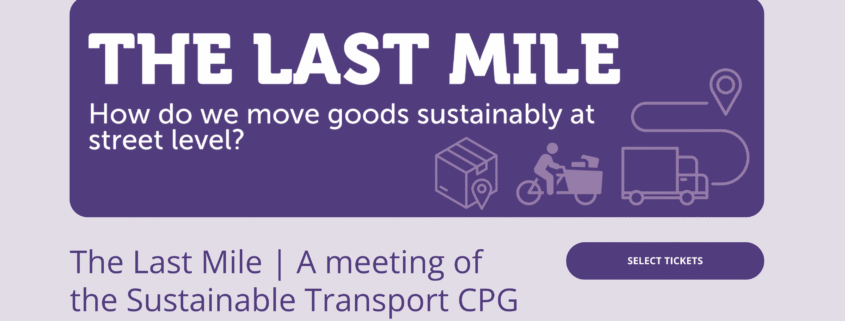 Scottish Parliament Cross-Party Group on Sustainable Transport: The Last Mile