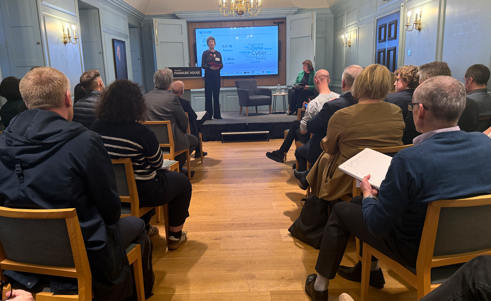 The event at Panmure House was hosted by the Zero Emission HGV team at Transport Scotland. 