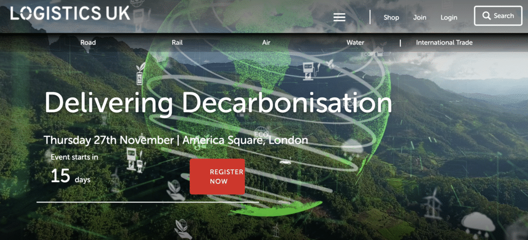 Delivering decarbonisation, Logistics UK