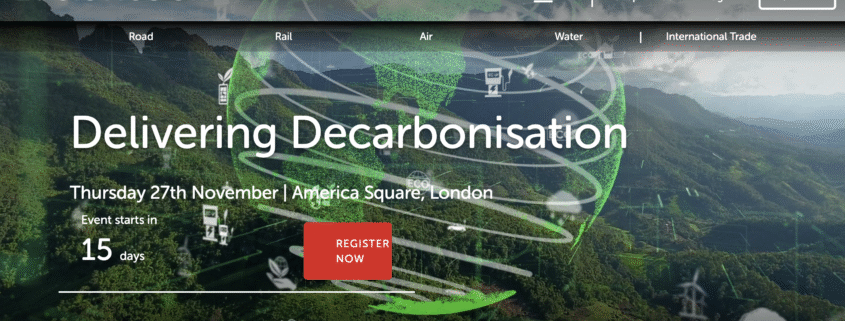 Delivering decarbonisation, Logistics UK